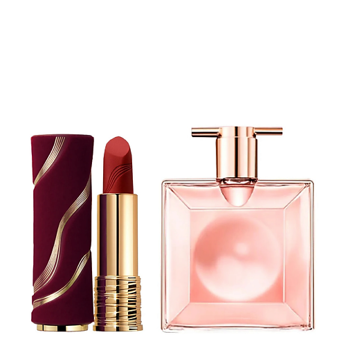 Набор парфюмерии LANCOME Набор: Парфюмерная вода Idole + Помада для губ L'Absolu Rouge Drama Matte