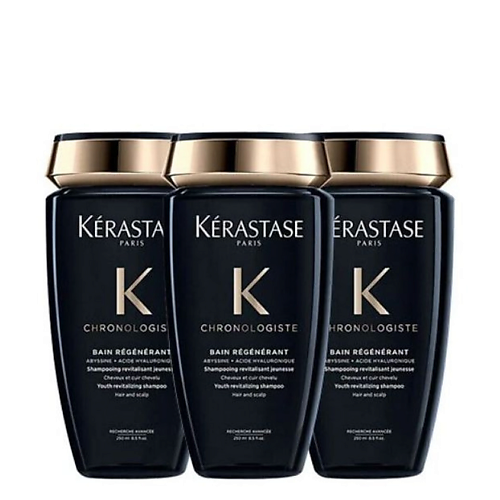 Набор для ухода за волосами KERASTASE Набор шампуней для восстановления волос Chronologiste Bain Regenerant