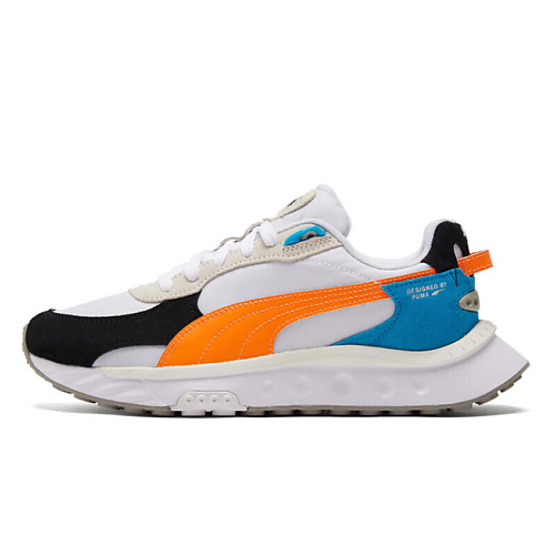 Кроссовки PUMA Кроссовки Wild Rider 'Rollin' White Orange Glow'