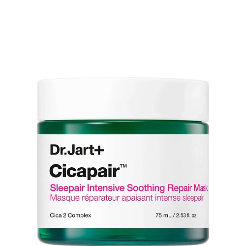 Маска для лица DR. JART+ Интенсивная успокаивающая ночная маска Cicapair Sleepair Intensive Soothing Repair Mask