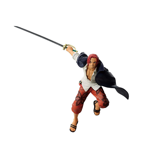 Развивающая игрушка BANDAI Фигурка One Piece Red Haired Shanks, 17 см