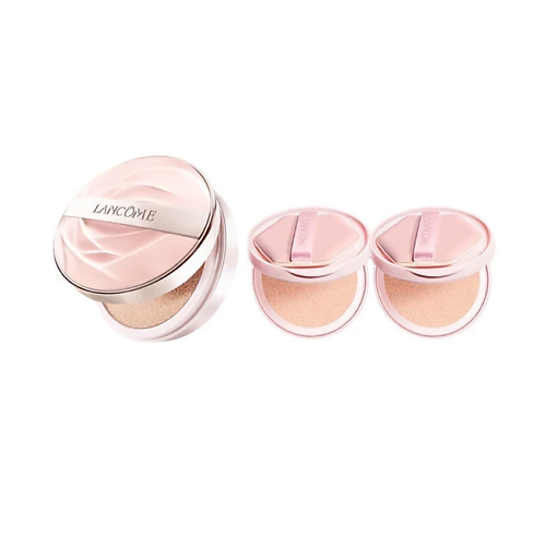 Набор средств для лица LANCOME Набор: Кушон Skin Idole 3 Serum Finecover Cushion + Сменные блоки для кушона