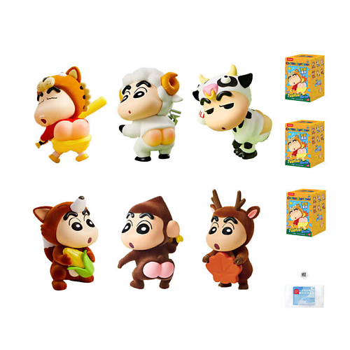 Развивающая игрушка MINISO Игрушка-сюрприз x Crayon Shinchan