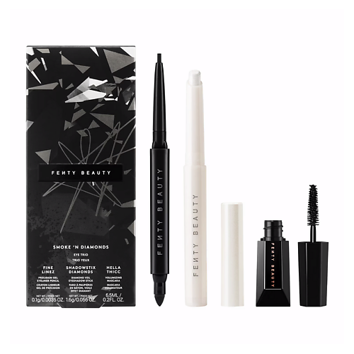 Набор средств для лица FENTY BEAUTY Набор для глаз Midnight Diamonds Тени+тушь+подводка