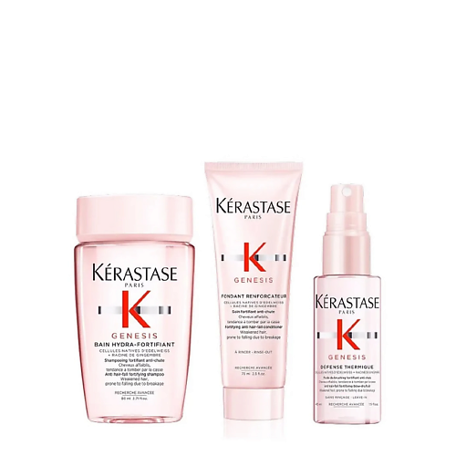 Набор для ухода за волосами KERASTASE Набор против ломкости и выпадения волос Genesis Discovery Set