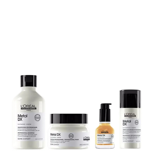 Набор для ухода за волосами L'OREAL PROFESSIONNEL Набор для ухода за волосами L'Oreal Professionnel Serie Expert Metal DX