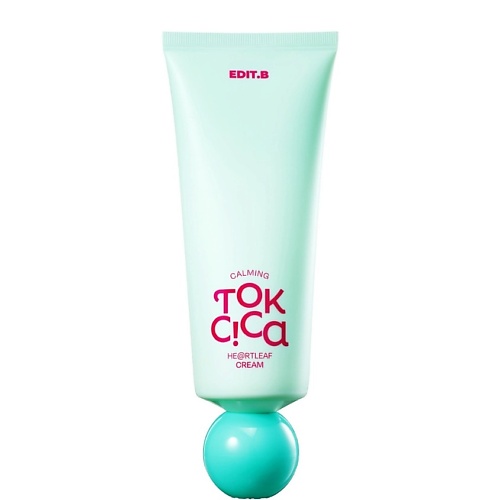 Крем для лица EDIT.B Успокаивающий крем c центеллой и пробиотиками Calming Tok Cica Heartleaf Cream
