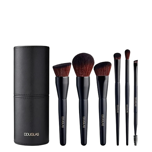 Набор кистей DOUGLAS Набор кистей для лица и глаз Expert Advanced 6 Face And Eye Brushes Set