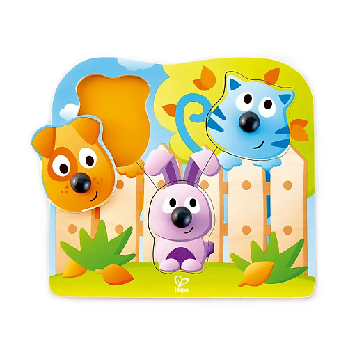 Развивающая игрушка HAPE Пазл Домашние животные