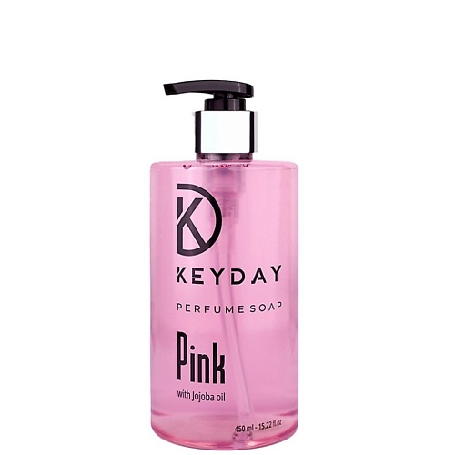 Парфюмированное мыло жидкое KEYDAY Жидкое мыло для рук Pink парфюмированное