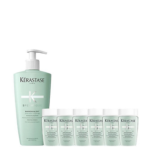 Набор для ухода за волосами KERASTASE Набор шампуней для жирной кожи головы Specifique Bain Divalent