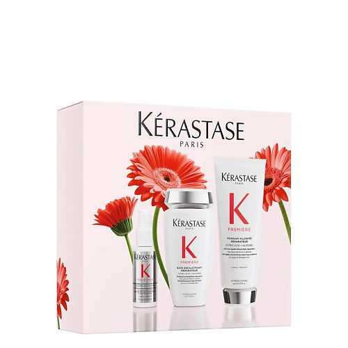 Набор для ухода за волосами KERASTASE Набор для восстановления поврежденных волос Premiere Trio Spring Set