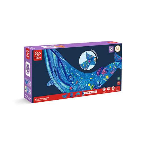 Развивающая игрушка HAPE Пазл Горбатый кит