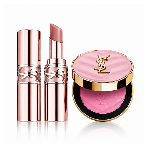 Набор средств для макияжа YVES SAINT LAURENT Набор YSL Iconic Pink Make Me Blush & Loveshine Candy Glow