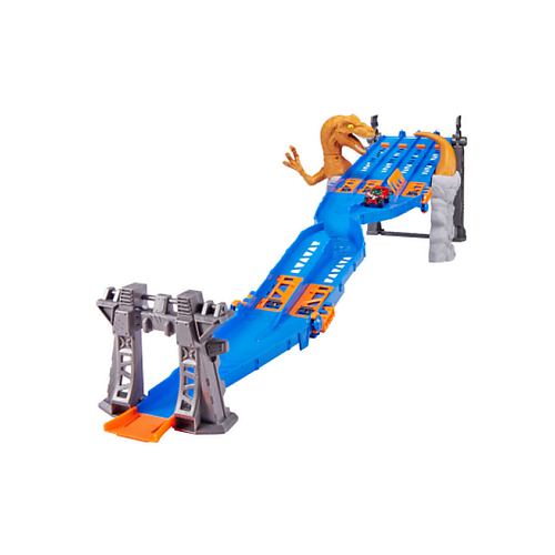 Развивающая игрушка ZURU Гоночная трасса Metal Machines 4-Lane Raptor Attack 70 x 11 x 30 cm