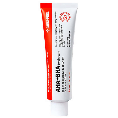Крем для лица MEDI-PEEL Крем с кислотами  AHA BHA Hyal Cream 28 Days