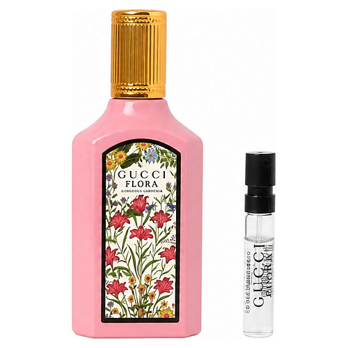 Набор парфюмерии GUCCI Набор: Парфюмерная вода Flora Gorgeous Gardenia + Пробник Flora Gorgeous Jasmine