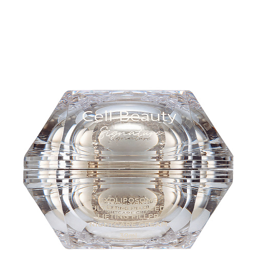 Крем для лица Cell Beauty CELL BEAUTY Ночной крем-лифтинг для лица с экзолипосомами Signature