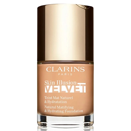 Тональное средство CLARINS Матовый тональный крем SKIN ILLUSION VELVET 107C