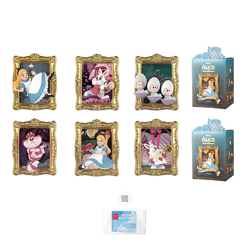 Развивающая игрушка MINISO Набор-сюрприз x Disney Alice Cheshire Cat Art Museum Collection