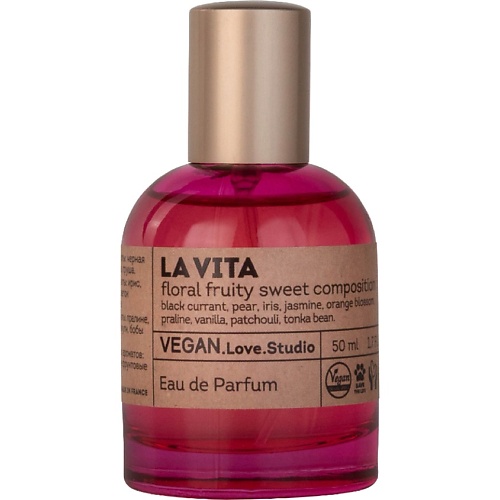 Парфюмерная вода VEGAN.LOVE.STUDIO Парфюмерная вода женская La Vita
