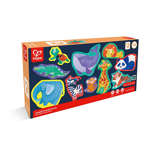 Развивающая игрушка HAPE Пазл Джунгли