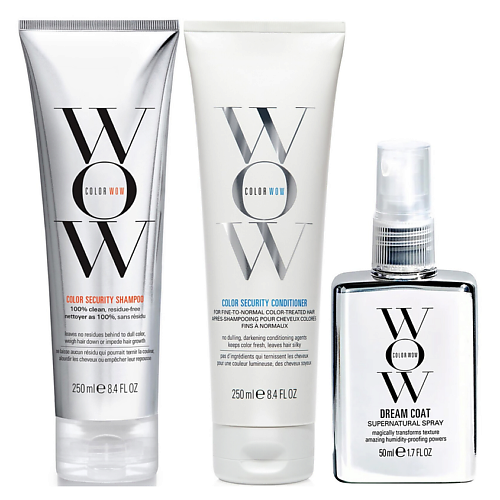 Набор для ухода за волосами COLOR WOW Набор Dream Clean Trio для тонких и нормальных волос