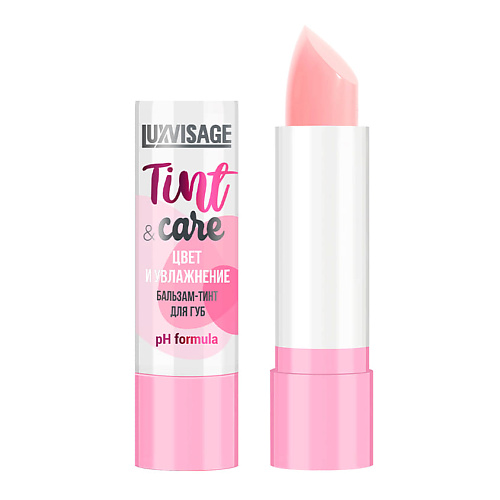 Бальзам для губ LUXVISAGE Бальзам-тинт для губ цвет и увлажнение Tint & Care pH Formula