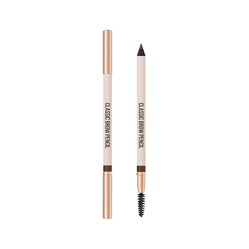 Карандаш для бровей STELLARY Карандаш для бровей CLASSIC BROW PENCIL с щеточкой