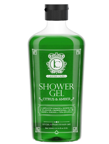 Гель для душа LAVISH CARE Гель для душа мужской Citrus & Amber Shower Gel