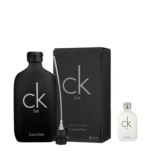 Набор парфюмерии CALVIN KLEIN Парфюмерный набор CALVIN KLEIN: Туалетная вода CK Be + Туалетная вода CK One