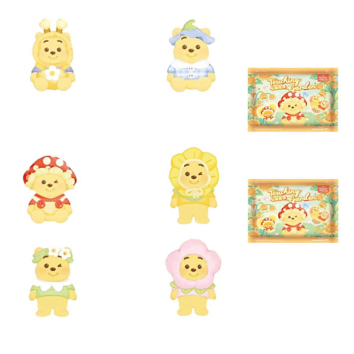 Развивающая игрушка MINISO Набор-сюрприз Winnie The Pooh Heartfelt Garden Collection