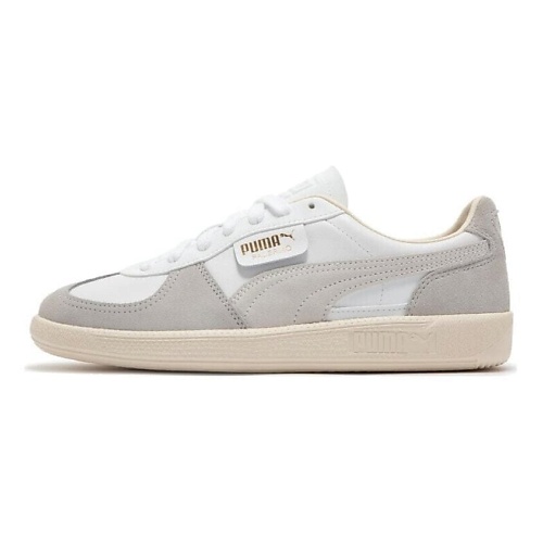 PUMA Кроссовки Palermo Leather Кроссовки White Cool Light Gray Sugared Almond