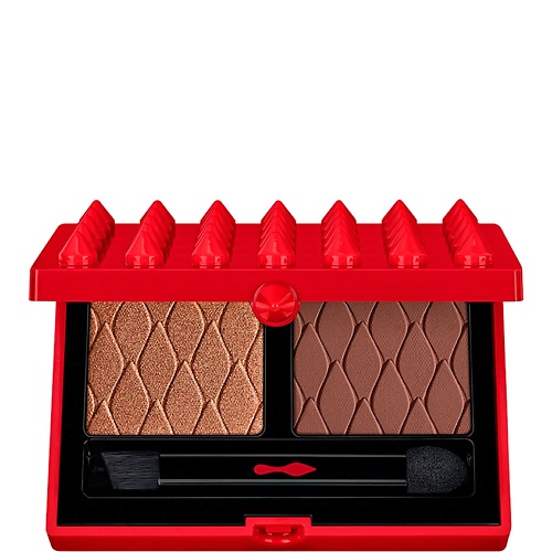 Тени для век CHRISTIAN LOUBOUTIN BEAUTY Двойные тени для век ABRACADABRA LE DUO AMBRETTA BROWN