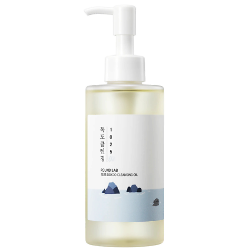 Бальзам для снятия макияжа ROUND LAB Гидрофильное масло для лица 1025 Dokdo Cleansing Oil