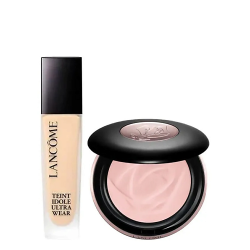 Набор средств для лица LANCOME Набор: Тональный крем Teint Idole Ultra Wear + Пудра Skin Resurfacing Setting Powder