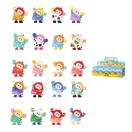 Развивающая игрушка MINISO Набор-сюрприз YOYO Right Sauce Cute Tilt Head Collection