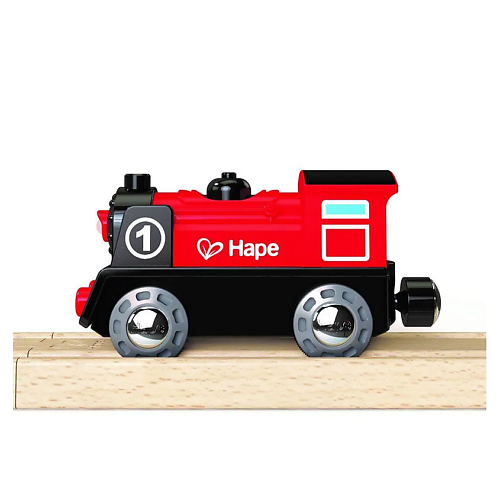 Развивающая игрушка HAPE Железная дорога Локомотив