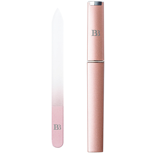 Пилка для ногтей BEAUTYBLADES Пилка маникюрная, стеклянная, для ногтей в футляре