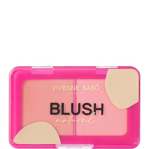 Румяна VIVIENNE SABO Палетка румян Blush Naturel