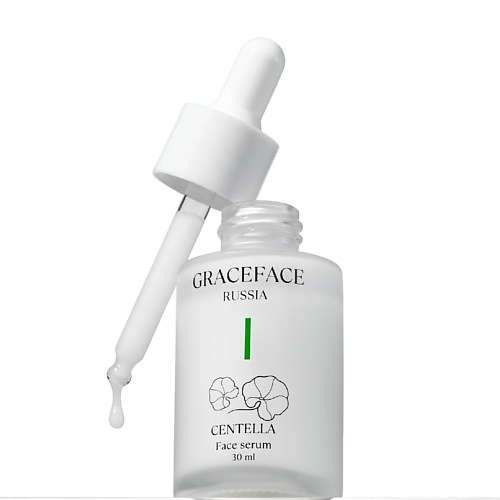 Сыворотка для лица GRACE FACE Сыворотка для лица с центеллой и ниацинамидом, успокаивающая, восстанавливающая