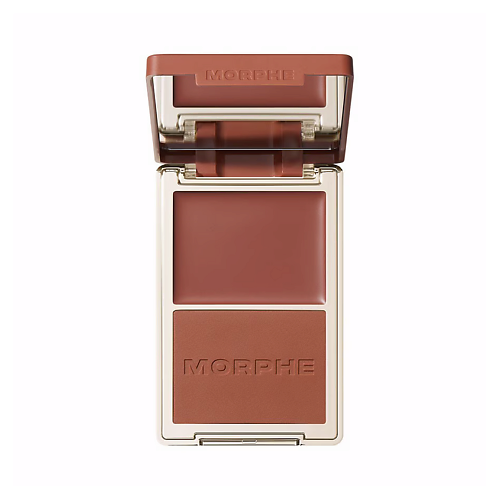 Бронзатор MORPHE Бронзер CHEEK THRILLS BRONZE & TONE DUOS