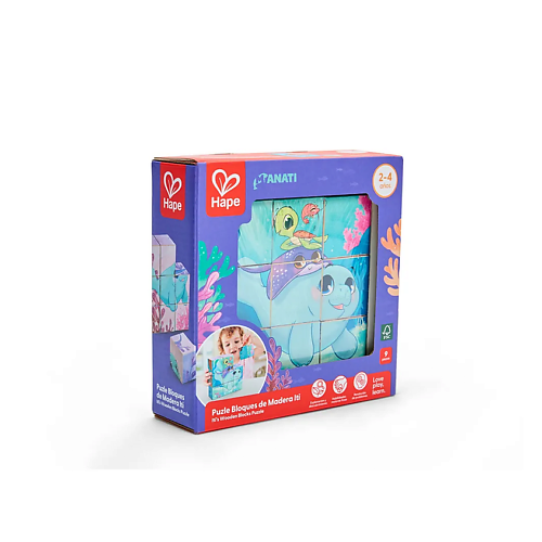 Развивающая игрушка HAPE Пазл Кубики