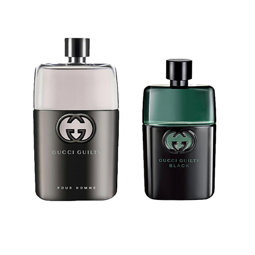 Набор парфюмерии GUCCI Набор: Туалетная вода Guilty Pour Homme + Туалетная вода Guilty Black Pour Homme