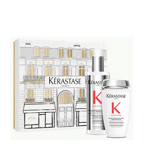 Набор для ухода за волосами KERASTASE Набор для восстановления поврежденных волос Premiere с лимонной кислотой
