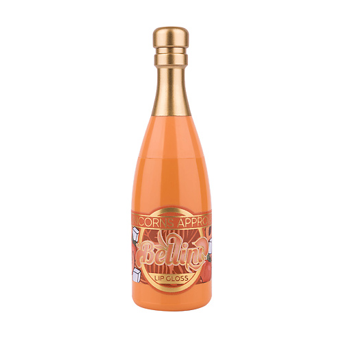 Блеск для губ UNICORNS APPROVE Блеск для губ в форме бутылки беллини Bellini Lip Gloss