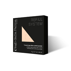 Пудра для лица и глаз матирующая T-Zone & Eye Shine Control Powder Refill System