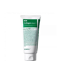 Успокаивающая гель‑пенка Green Cica Collagen Clear 2.0