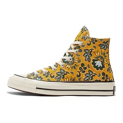 Кроссовки Chuck 70 High Paisley Gold Dart