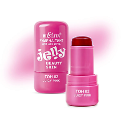 Румяна-тинт JELLY для щёк и губ Beauty Skin